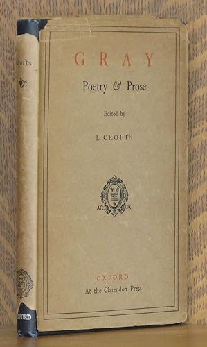 Seller image for POETRY AND PROSE for sale by Andre Strong Bookseller