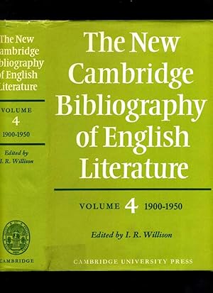 The New Cambridge Bibliography of English Literature Volume 4, 1900-1950