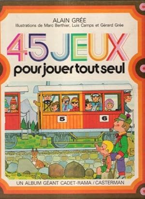 Immagine del venditore per 45 JEUX Pour Jouer Tout Seul venduto da Au vert paradis du livre