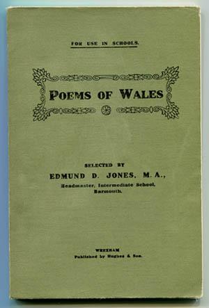 Bild des Verkufers fr Poems of Wales (For Use In Schools) zum Verkauf von Book Happy Booksellers