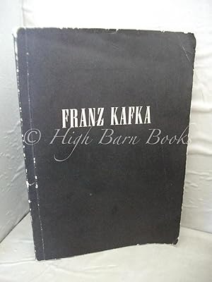Seller image for Franz Kafka: Eine Bibliographie for sale by High Barn Books