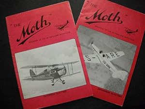 The Moth (Magazine of the de Havilland Moth Club): 2 Issues (No. 54, 1984 & No. 57, 1985)