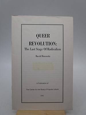 Queer Revolution: The Last Stage of Radicalism