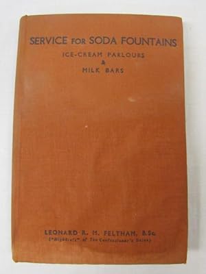 Image du vendeur pour Service for Soda Fountains Ice Cream Parlours & Milk Bars mis en vente par Princeton Antiques Bookshop