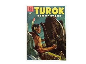 Bild des Verkufers fr Turok Son of Stone -- Issue No. 4 June-August 1956 zum Verkauf von Netherworld Books