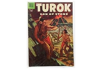 Image du vendeur pour Turok Son of Stone -- Issue No. 5 September-November 1956 mis en vente par Netherworld Books