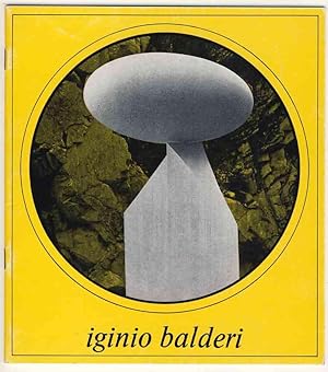 Iginio Balderi . Catalogue d'exposition