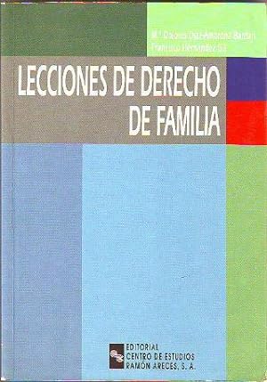 LECCIONES DE DERECHO DE FAMILIA.