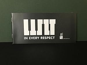 Seller image for ORIGINAL PROGRAM for Liszt in Every Respect - Performances Held During 2011 at the Palace of Arts in Budapest, Hungary - Celebrating the Franz Liszt Bicentennial Year for sale by Bookwood