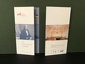ORIGINAL FOLDOUT PROGRAM FLYER for Franz Liszt Bicentennial-Related Performances - 10th Liszt Fes...