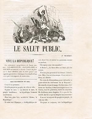 Le Salut public. Reproduction en fac-similé avec une préface de Fernand Vandérem.