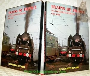 Bild des Verkufers fr Trains de France aux couleurs d'autrefois, 1950-1965. zum Verkauf von Bouquinerie du Varis