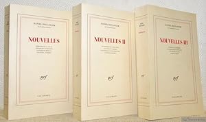 Image du vendeur pour Nouvelles. 3 Volumes. I: Mmoire de la ville - Vessies et lanternes - La barque amirale - Fouette, cocher! II: Le chemin des caracoles - Le jardin d'Armide - Les princes du quartier bas - L't des femmes. III: L'enfant de bohme - Un arbre dans Babylone - Table d'hte. mis en vente par Bouquinerie du Varis