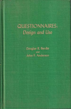 Seller image for Questionnaires: Design And Use for sale by Jonathan Grobe Books