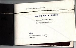 On the Art of Painting. Interpreted by Zahra Partovi. With 26 line etchings by Annette Senneby