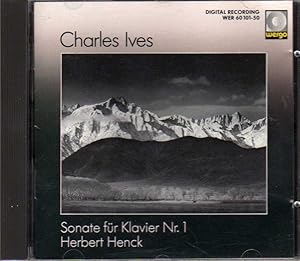 Piano Sonata #1 [Sonate fur Klavier Nr. 1], 1902-1910 [Compact Disc]