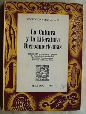 Bild des Verkufers fr La Cultura y La Literatura Iberoamericanas zum Verkauf von Design Books