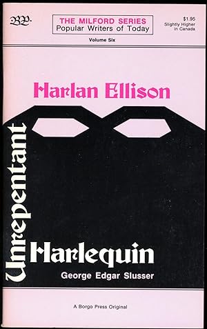 Bild des Verkufers fr HARLAN ELLISON: UNREPENTANT HARLEQUIN zum Verkauf von John W. Knott, Jr, Bookseller, ABAA/ILAB