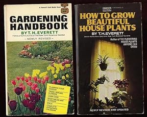 Grouping ."Gardening Handbook" .with. "How to Grow Beautiful House Plants" Two Books