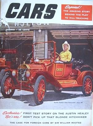 Imagen del vendedor de Cars October 1953 a la venta por 20th Century Lost & Found