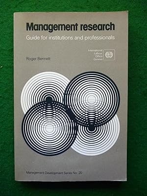 Management Research Guide For Institutions And Professionals