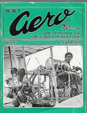 Imagen del vendedor de WWI Aero the Journal of the Early Aeroplane N0 96 Sept. 1983 a la venta por K. L. Givens Books