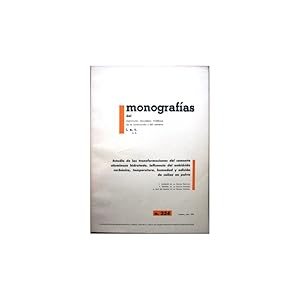 Imagen del vendedor de Monograf�as del Instituto Eduardo Torroja de la construcci�n y del cemento. N� 334. Estudio de las transformaciones del cemento a la venta por Librer�a Salamb�