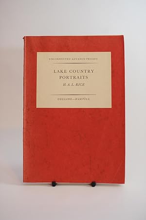 Lake Country Portraits. (Uncorrected Advanced Proof).