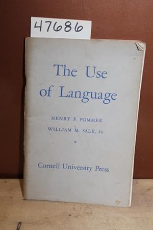 Imagen del vendedor de The Use of Language a la venta por Princeton Antiques Bookshop