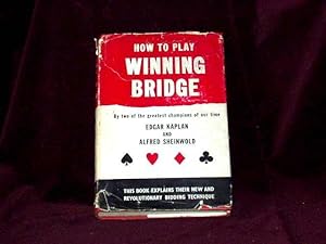 Imagen del vendedor de How to Play Winning Bridge; a la venta por Wheen O' Books