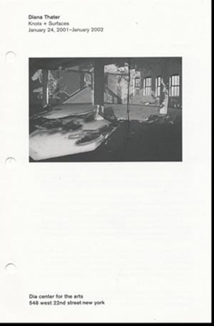Immagine del venditore per Diana Thater: Knots + Surfaces, 2001 (Gallery Brochure) venduto da Diatrope Books