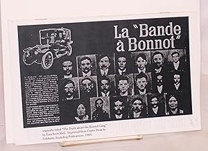 Imagen del vendedor de La ' Bande  Bonnot' a la venta por Bolerium Books Inc.