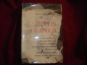 Seller image for Peoples of Africa. Original Analysis of 15 Cultures of Africa South of the Sahara. for sale by BookMine