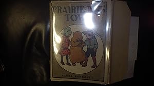 Seller image for Prairie-Dog Town By Laura Bancroft, Illustrated By Maginel Wright Enright, Frank Lloyd Wright's Sister, Series # 3, ,WITH Rare COLOR DustJacket of Prairie Dog & Little Boy with Green Shirt & Black Shorts & Red Tie & Girl in Red Dress & Bonnet with Red S for sale by Bluff Park Rare Books