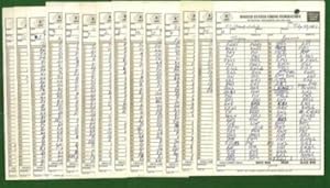 Soviet Chess Scoresheet: Nei - Averbach. VII International