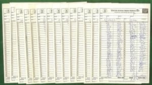 1981 United States Chess Championship and Zonal Qualifier (Score Sheets)