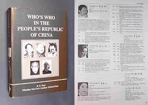 Who's Who in the People's Republic of China. 2nd Edition with more than 1,000 Portraits by Wolfga...