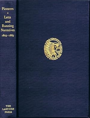 Seller image for Pioneers: Narratives of Noah Harris Letts and Thomas Allen Banning, 1825-1865 for sale by Round Table Books, LLC