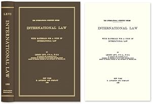 Bild des Verkufers fr International Law, with Materials for a Code of International Law zum Verkauf von The Lawbook Exchange, Ltd., ABAA  ILAB