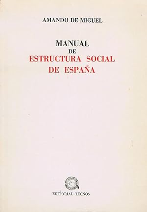 MANUAL DE ESTRUCTURA SOCIAL DE ESPAÑA