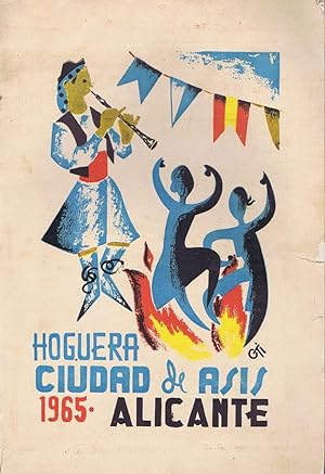 LLIBRET HOGUERA CIUDAD DE ASIS - ALICANTE 1965