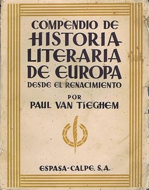 COMPENDIO DE HISTORIA LITERARIA DE EUROPA DESDE EL RENACIMIENTO