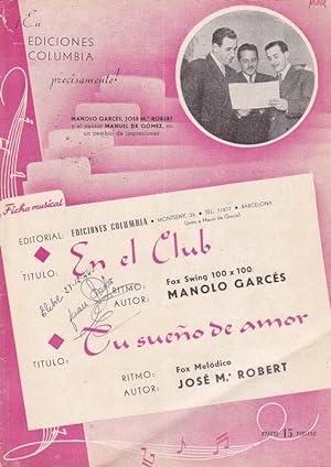 Seller image for En el club (Fox Slow) / Tu sueo de amor (Fox meldico) for sale by Librera Races