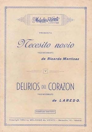 Seller image for Necesito novio / Delirios del corazn for sale by Librera Races