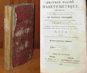 Image du vendeur pour NOUVEAU TRAITE D'ARITHMETIQUE DECIMALE mis en vente par Livres 113