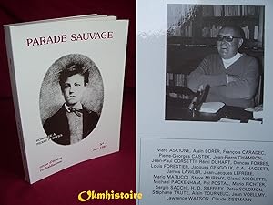 Parade sauvage : Revue d'études rimbaldiennes -------- N° 6 : Hommage à Pierre Petitfils