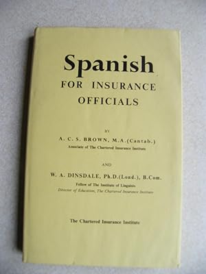 Spanish For Insurance Officials