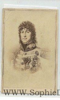 Fine unsigned carte de visite by E.& H.T.Anthony, (Joachim, 1767-1815, King of Naples, Brother-in...
