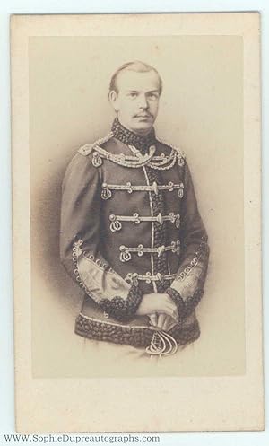 Bild des Verkufers fr Unsigned carte-de-visite photograph by Neurdein, (1845-1894, Emperor of Russia from 1881)] zum Verkauf von Sophie Dupre  ABA ILAB PADA