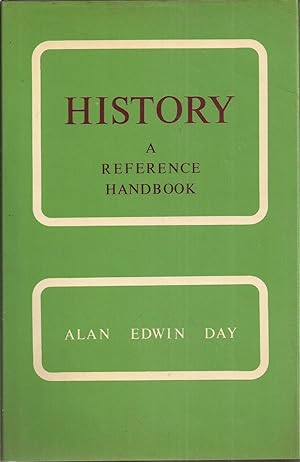 Imagen del vendedor de History a reference handbook a la venta por Auldfarran Books, IOBA